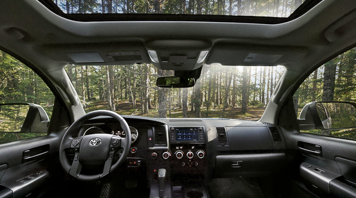 2023 Toyota sequoia interior