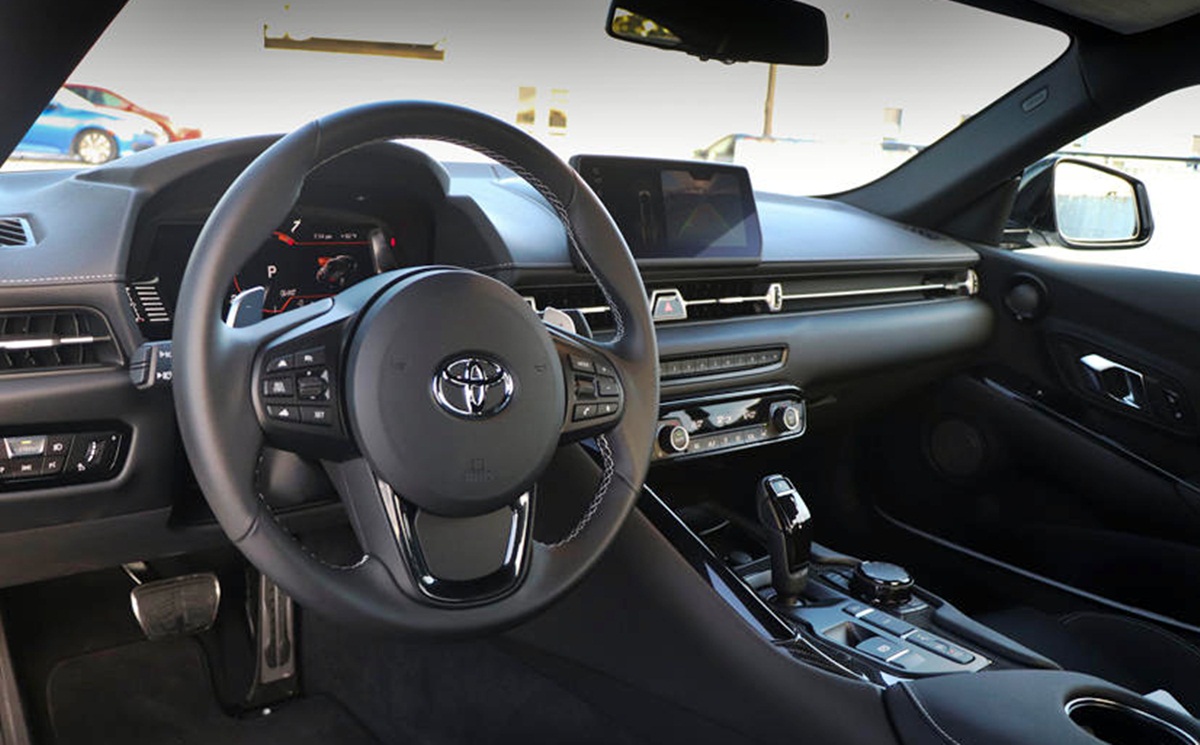 2024 Toyota Supra interior