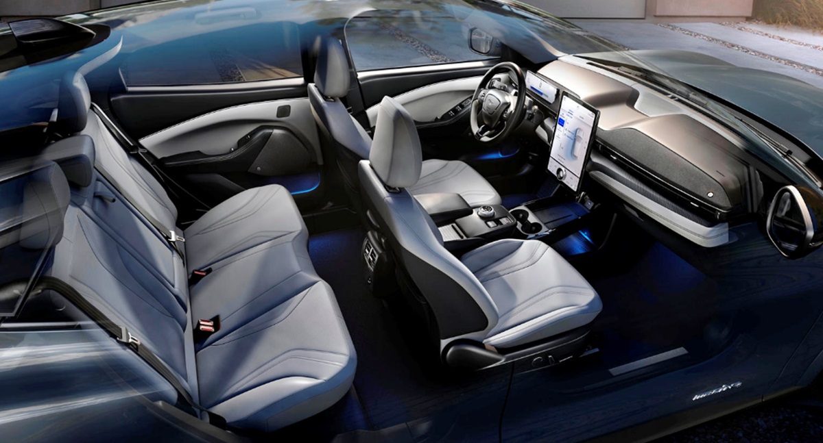 New 2022 Ford Mustang Mach E Interior