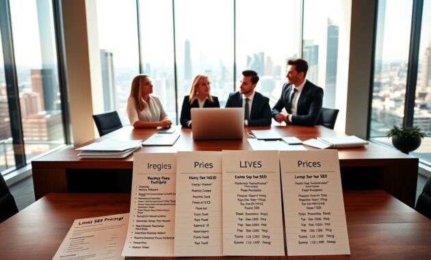 local SEO pricing models